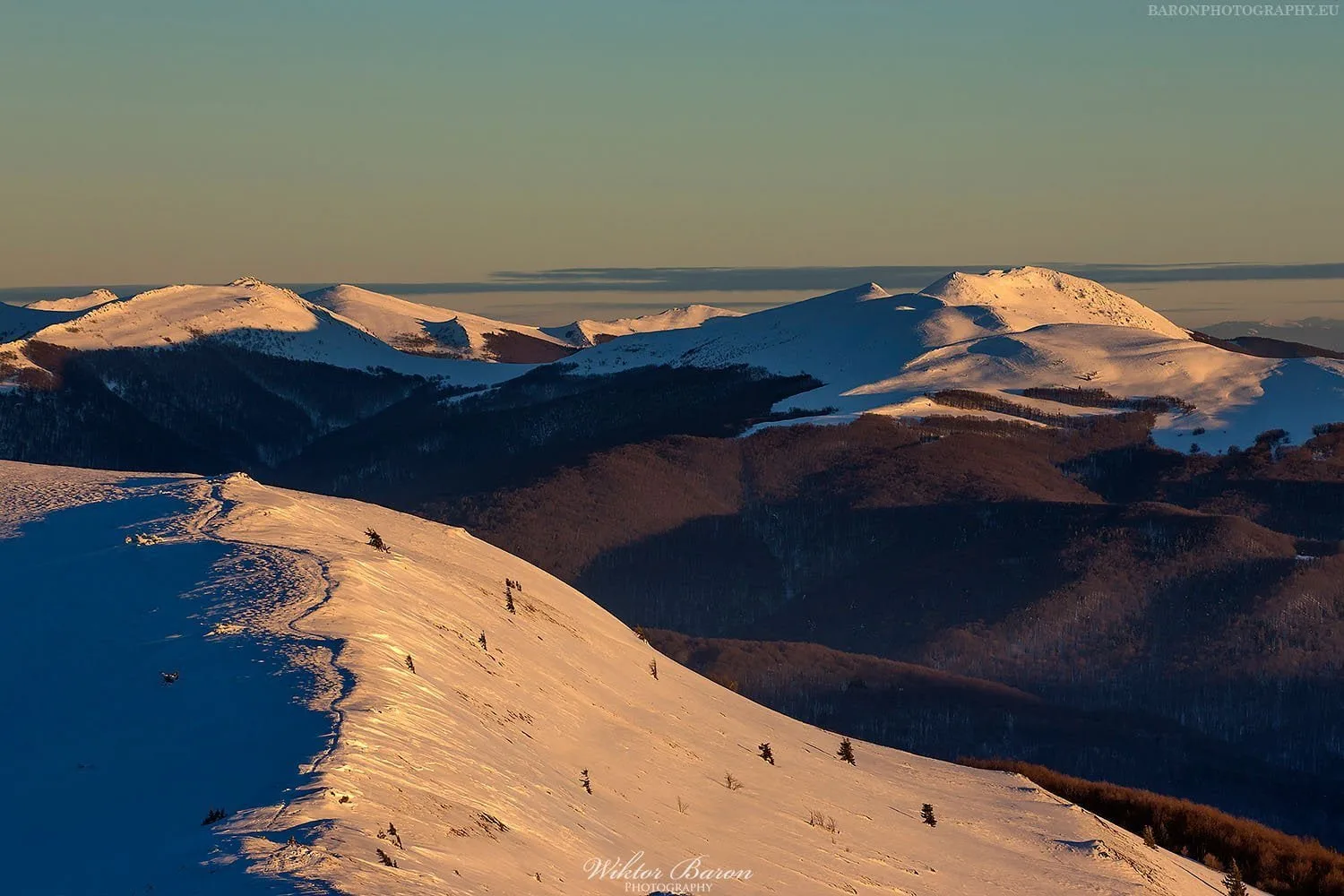 Bieszczady zimą