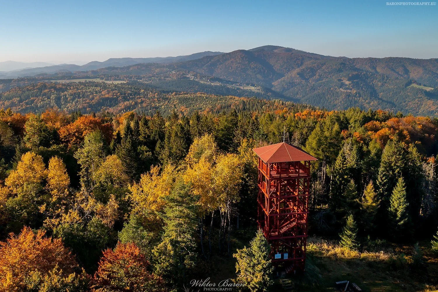 NAJPIEKNIEJSZE SZLAKI W BESKIDZIE SADECKIM
