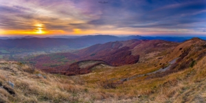 Panorama z Tarnicy                          