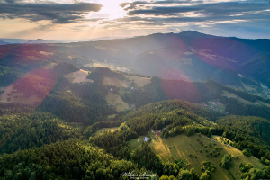 Widok na Radziejową z Kosarzysk 