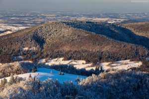 Widok na Łopień 