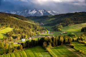 Widok na Tatry z Grandeusa