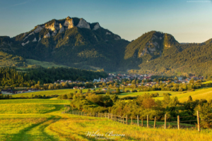 Trzy Korony, widok z Czerwonego Klasztoru