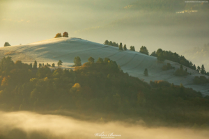 Widok z Wysokiego Wierchu na Pieniny