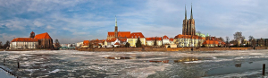 Wrocław - Panorama Ostrowa Tumskiego