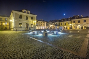 Rynek Solny  w Zamościu    