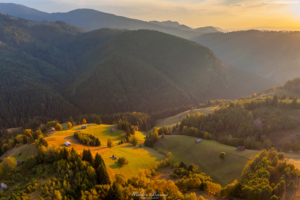 Transylwania z lotu ptaka 