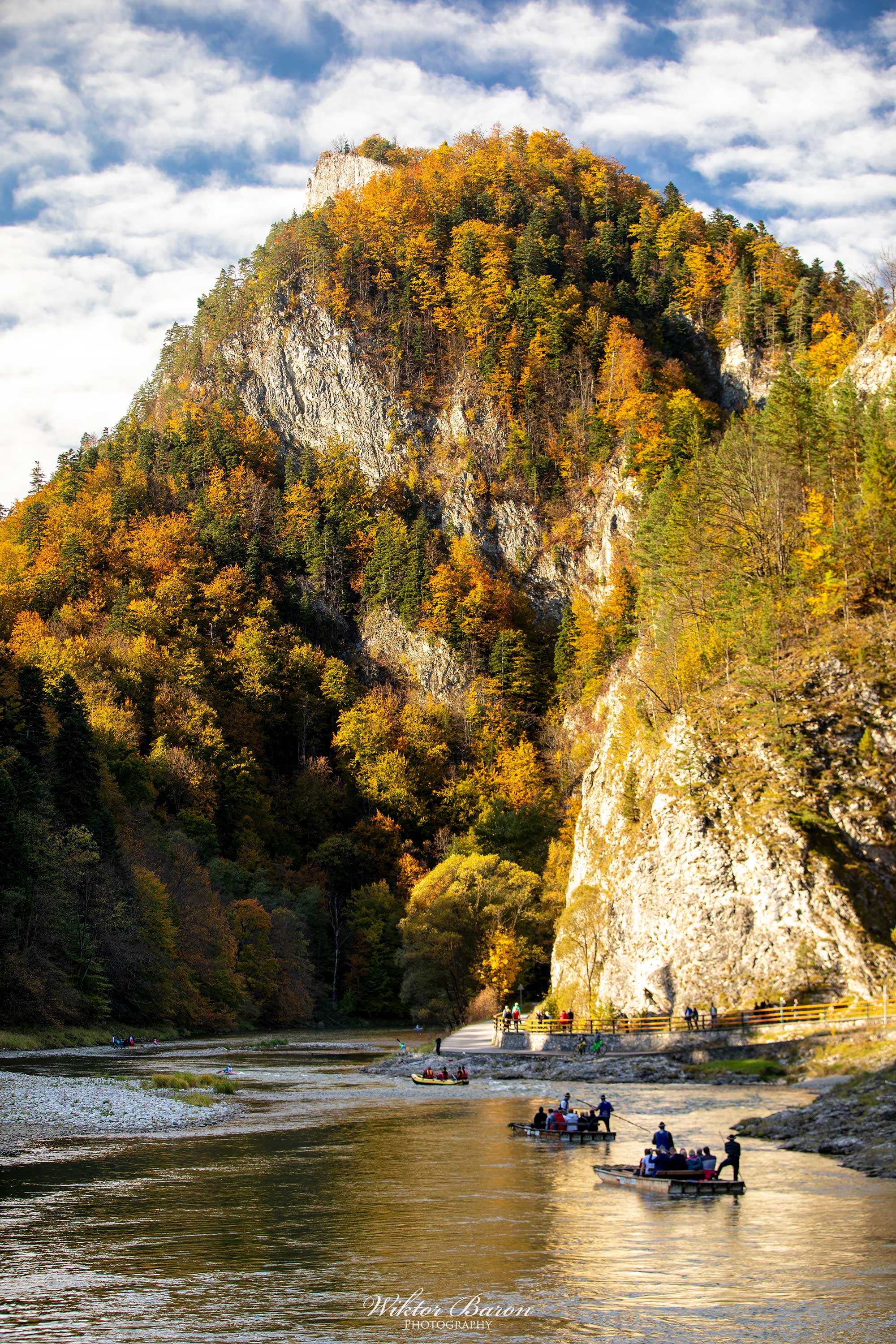 Jesień w Przełomie Dunajca  