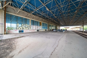 Dworzec kolejowy w Mostarze - Bośnia i Hercegowina