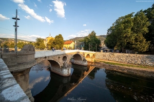 Sarajewo - Most na którym zabito arcyksięcia Franciszka Ferdynanda
