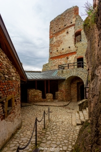 Dziedziniec zamku w Czorsztynie