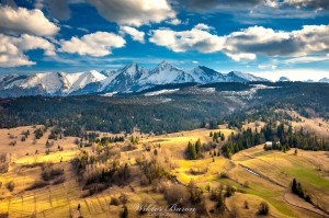 Tatry Bielskie widok z Osturni   