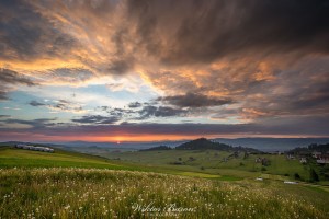 Fotografia Górska - Zachód w Pieninach Spiskich